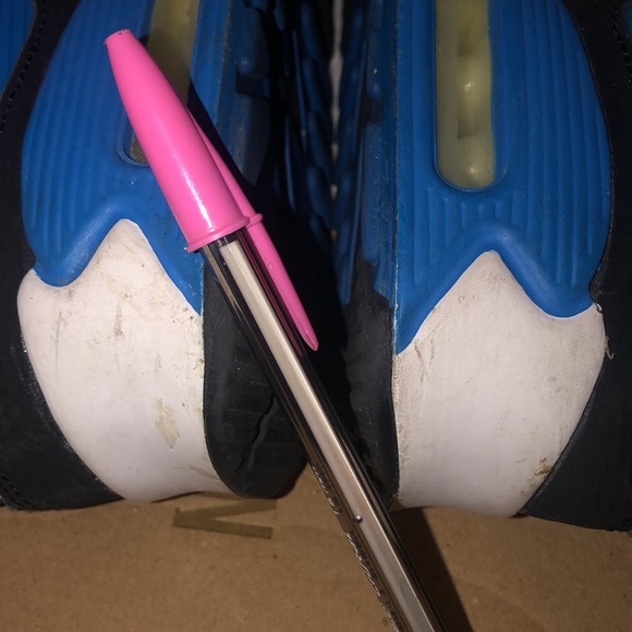 Blue Gray and white Nike Air Max - Picture 9 of 9